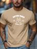 Unisex Black Crew Neck Tee Vintage Hattori Hanzo Okinawa Japan Lion Guardian Swords And Sushi Retro Print Soft Cotton Male Tops