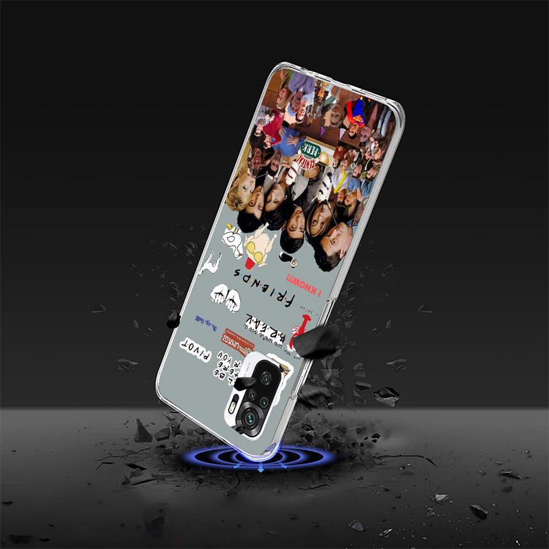Friends Tv Show Funny Family Cover Phone Case For Xiaomi Redmi Note 15 14 13 12 11 10 Pro Plus 14S 12S 11S 11T 11E 10S Soft Fund