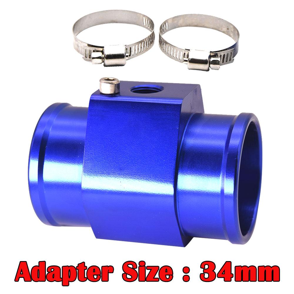 52mm Car Truck Boat Water Temp Gauge 10MM Temperature Sensor 40-120 Moto Meter Vehicle Indicator For Auto With Red BackLight