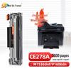 Совместимый картридж с тонером CE278A и порошок для заправки