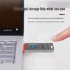 Lenovo USB-флеш-накопитель Thinkplus FU100 с двойным интерфейсом и шифрованием по отпечатку пальца