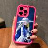 Чехол для телефона Wuthering Waves Phoebe для iPhone 17 16 15 14 13 12 11 Air Pro Max Plus Утолщенный ТПУ Цветная Крышка Роскошные Мобильные Телефоны