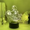 Super Mario Yoshi 3d Acrylic Night Lamp With Touch Control For Kids Room