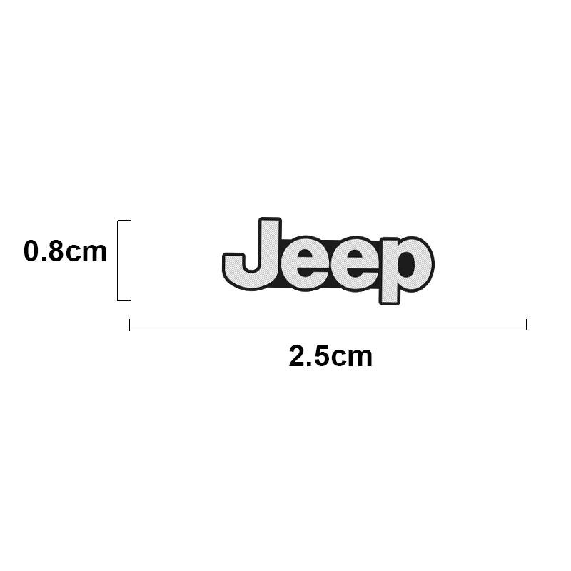 Car Audio Speaker Decorate 3D Aluminum Badge Emblem Sticker For Jeep Grand Cherokee Wrangler JK Gladiator Compass Renegade Patri AJY1