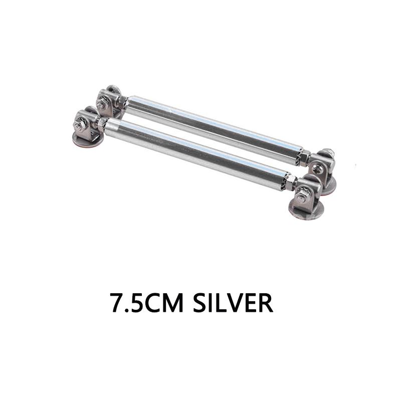 Универсальный автомобильный разветвитель, гоночный регулируемый передний бампер, опора для рулевой тяги, комплект для экономии отверстий для сверления 75 мм/100 мм/150 мм/200 мм