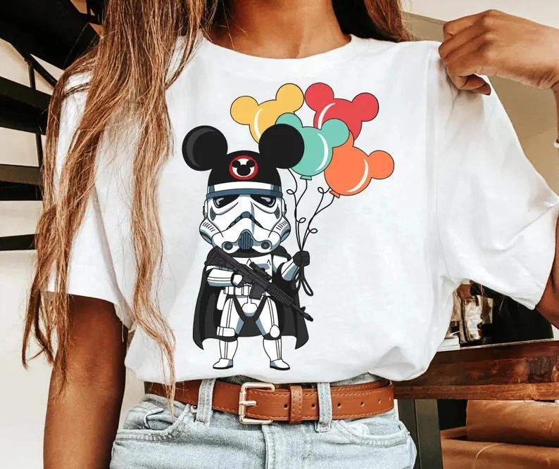 Star Wars Pew Pew Stormtrooper Mouse Ear TShirt