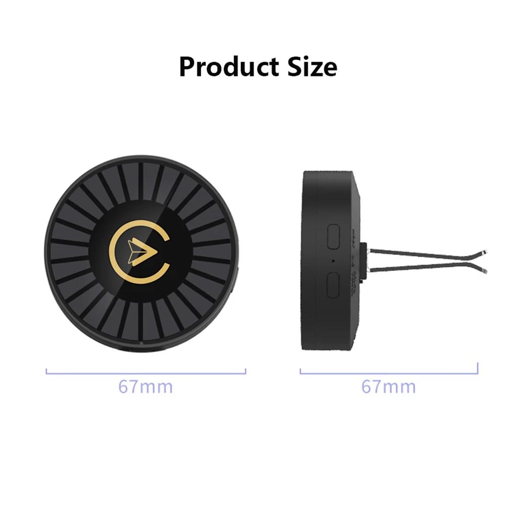 NEW Wireless CarPlay Smart Dongle Adapter Compatible with 99% of Cars Plug and Play Car Aromatherapy with RGB Ambient Lamp