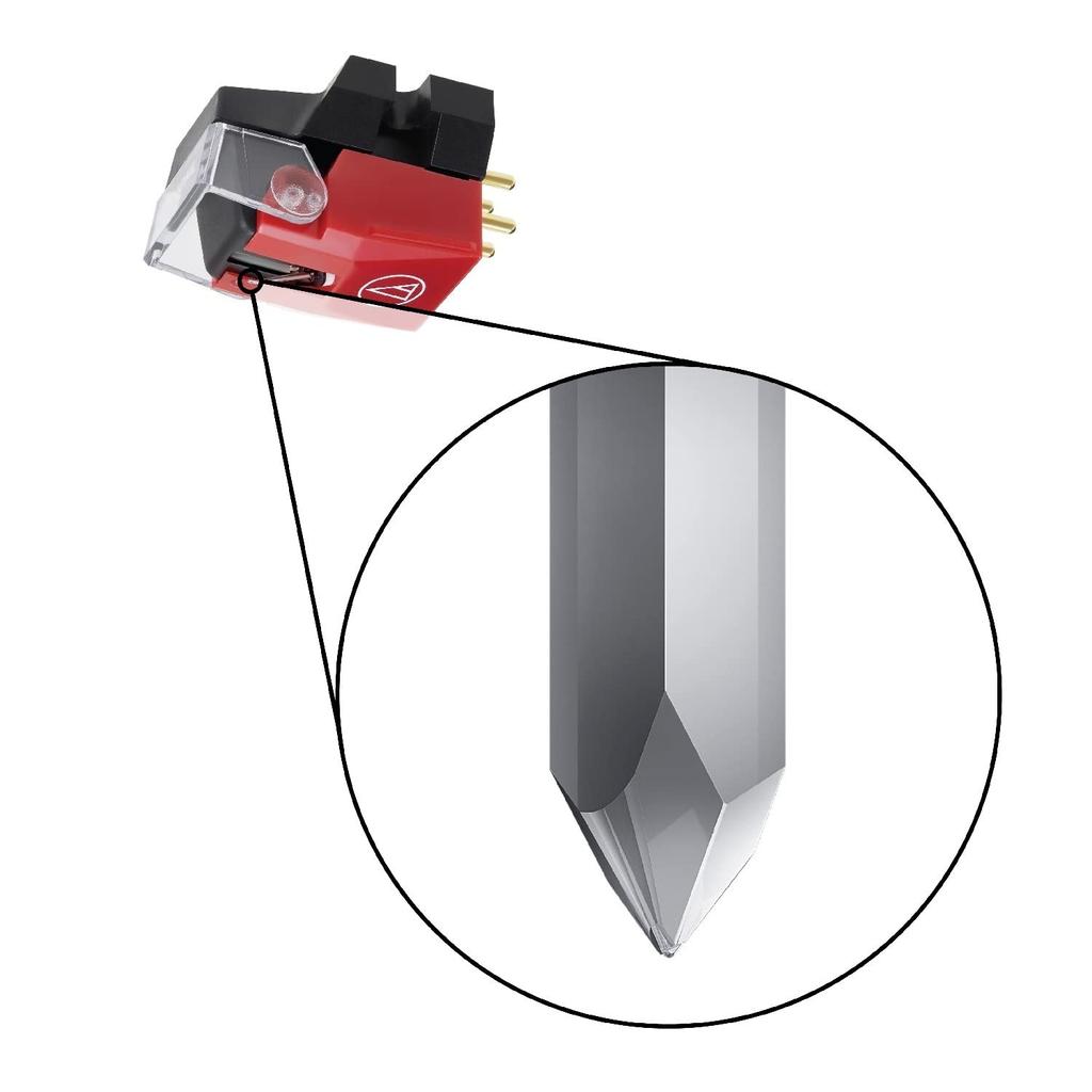 Audio Technica VM Type Stereo Cartridge VM540ML Solid Micro Linear Needle Standard Model