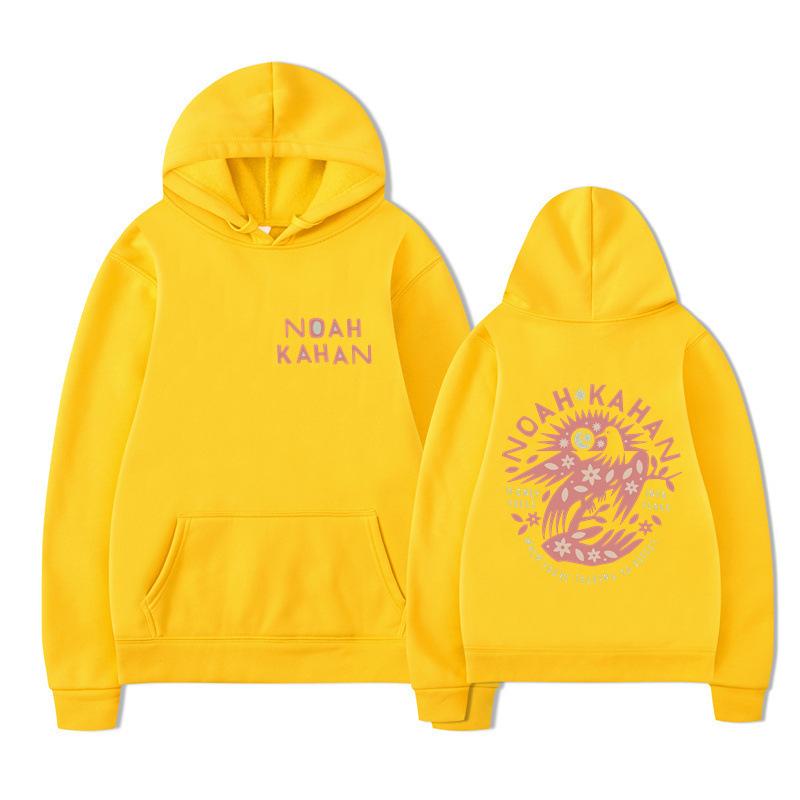 Autumn And Winter Noah Kahan Alphabet Pullover Sweater High Street Hoodie For Men And Women