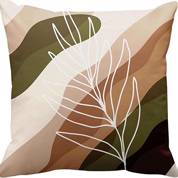 Абстрактная наволочка цвета Моранди, Минималистичная декоративная наволочка, Абстрактная эстетика, Подушка для дивана, Чехол для подушки