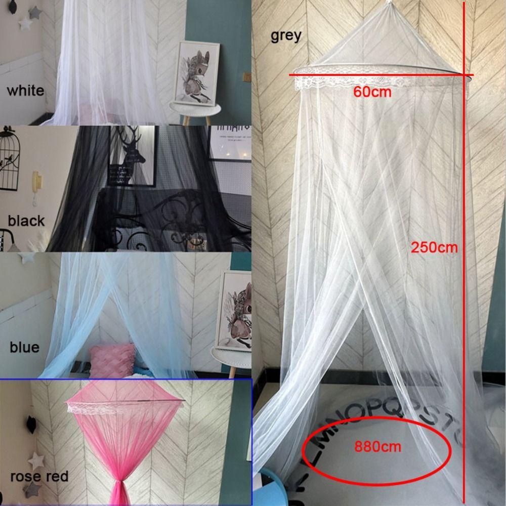 Netting Canopy Dome Mosquito Net Princess Style Bed Tent Room Decor Bed Canopy  Summer