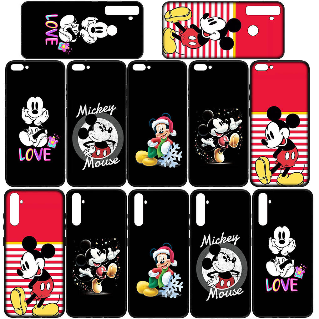 Чехол для телефона для iPhone 17 16 15 Xiaomi Poco F8 F7 F6 X7 X6 M8 C85 C75 C71 Redmi Note 14 13 12 11 Pro Max A3 A4 14C 13C 15C Микки Маус Мультяшный Чехол