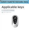 QOK3   Key Fob Case Cover for Mercedes-Benz C S GLC EQE EQS Class W223 X254 V297 V295 W206 S206 X206