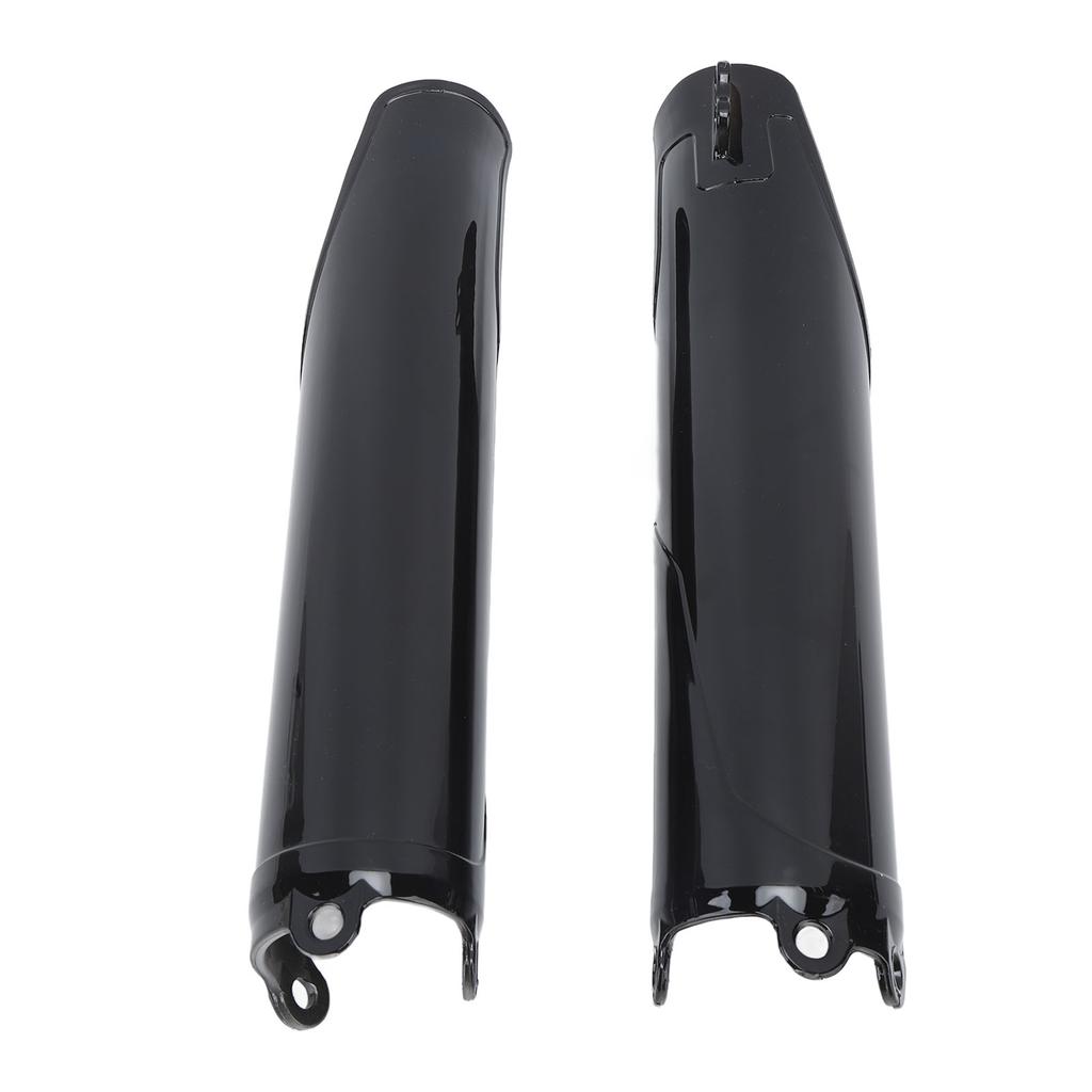 2Pcs Front Fork Tube Cover Glossy Black for CRF250R CRF250X CRF450R CR125 CR250 CRF 450 RX