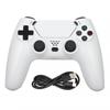 Universal Wireless Controller for PlayStation & PC with Dual Rumble