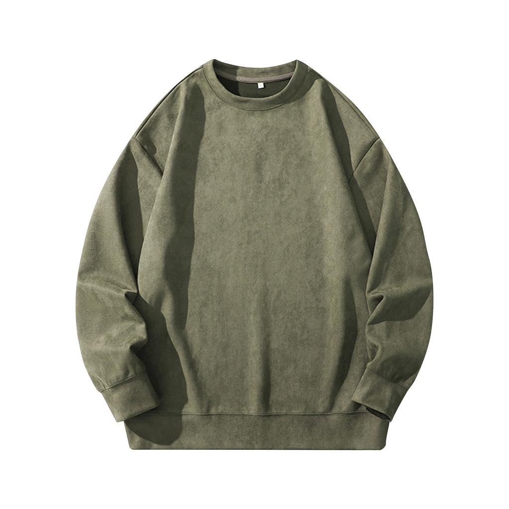 Мужской флисовый круглый воротничок с флисовой толстовкой однотонного цвета и флисовой флисовой курткой