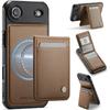 2 в 1 Съемный Магнитный Кошелек-Кардхолдер Кожаный Чехол Для iPhone 17 Pro Max 16 Plus 15 14 13 12 11 Для Magsafe Чехол-Подставка