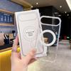 Жесткий Кристальный Магнитный Чехол Для iPhone 17 16E 13 12 11 14 15 16 17 Pro Max 17AIR Для Magsafe Беспроводной Зарядки Обложка