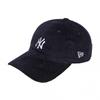 Newera Mlb Corduroy New York Yankees неструктурированная бейсболка темно-синяя 13338506