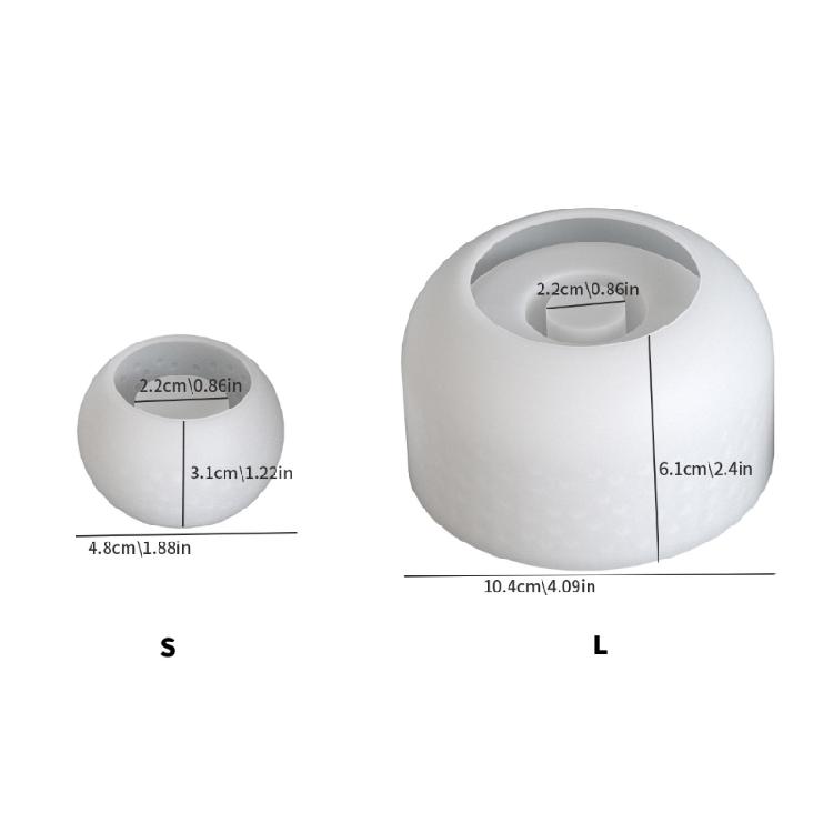 Геометрический точечный силиконовый подсвечник-форма для ручной работы, смоляные подставки для свечей, блюда для украшений и декор для вечеринок