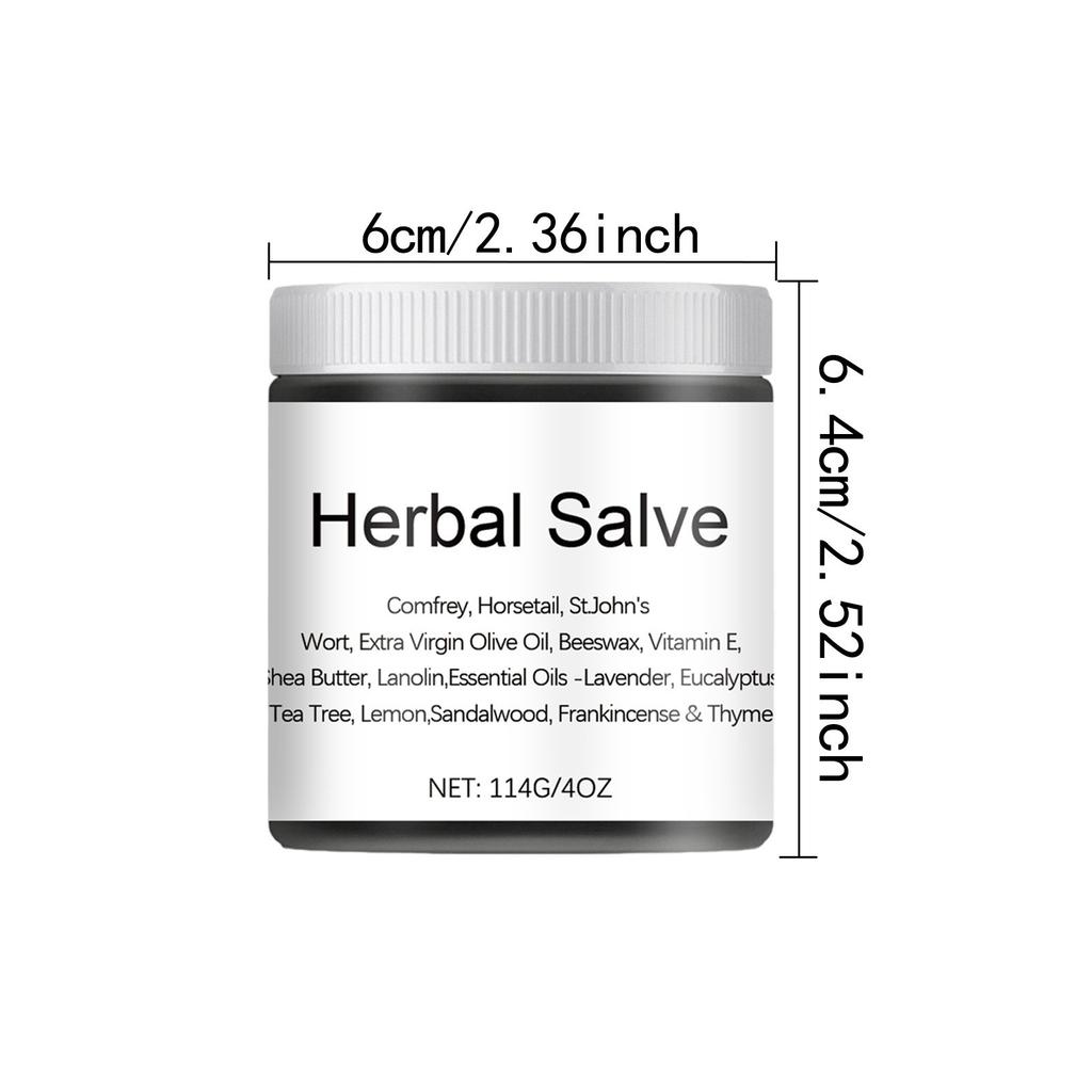 114g Herbal Salve Organic Herbal Ointment Relieve Joint, Knee, Wrist Muscle Pain, Care Massage Cream Skin Health Gift For Parent