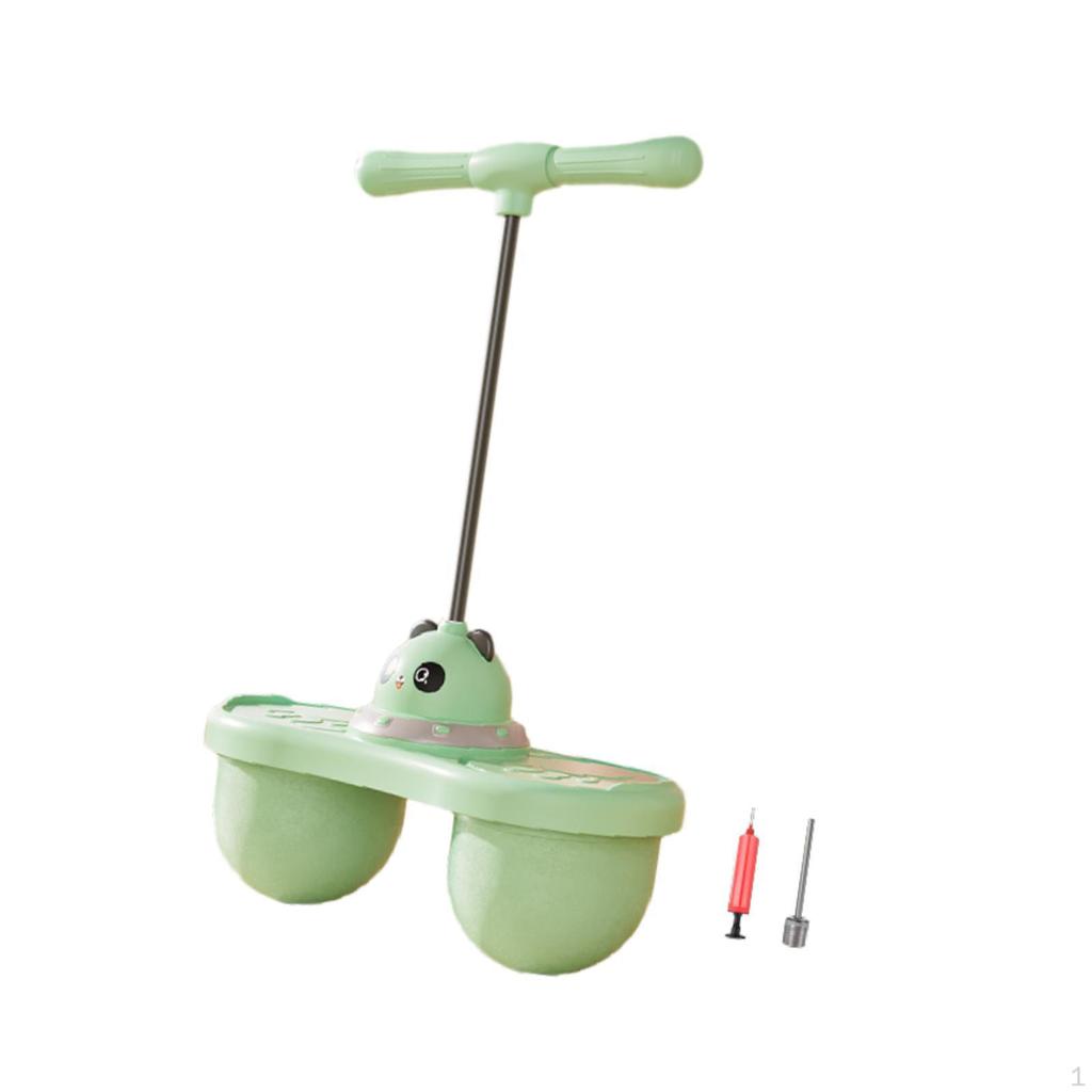 Мяч-пого с ручкой, прыгающий детский прыжковый снаряд, детская доска для упражнений