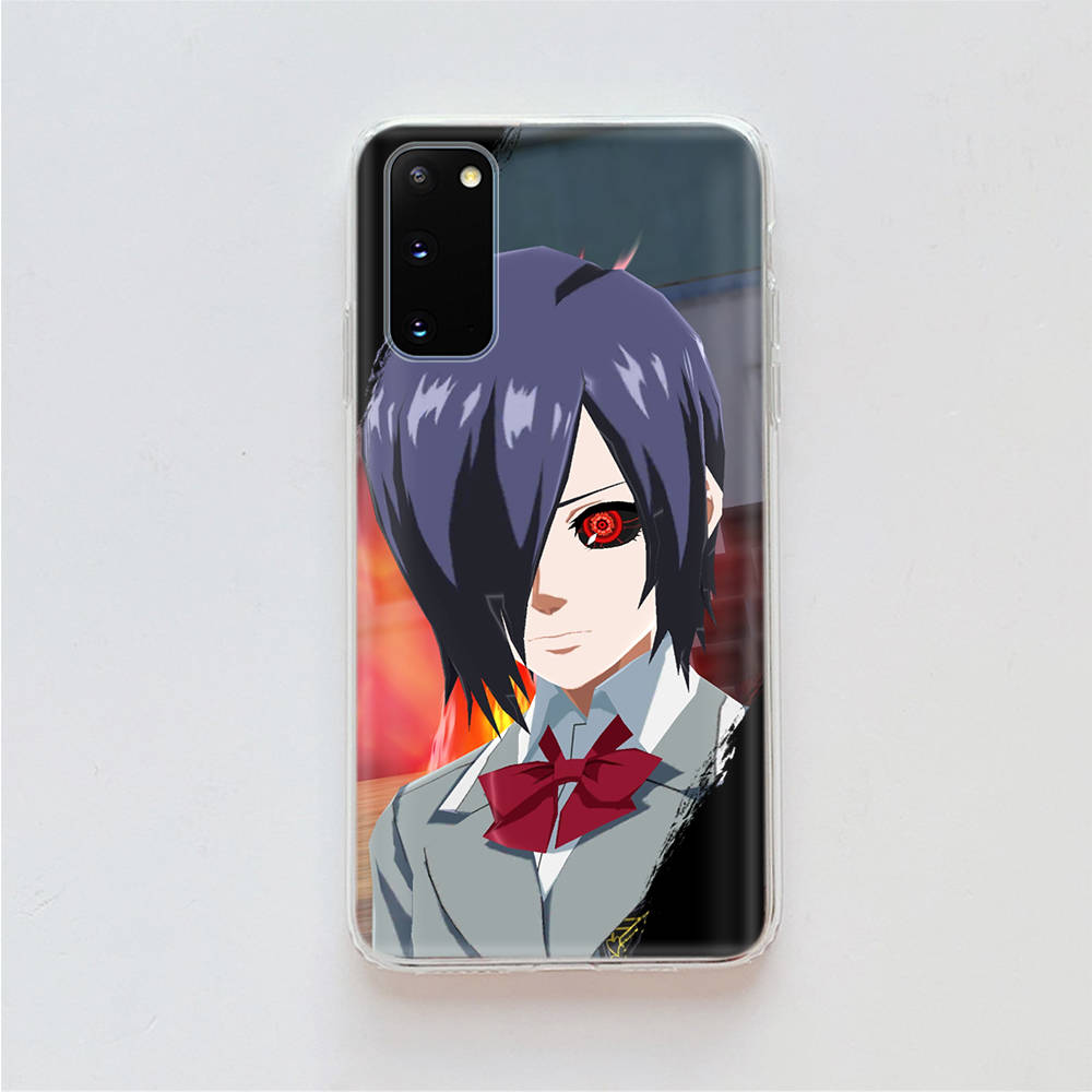 AD94 Tokyo Ghoul аниме прозрачный чехол для Samsung A04 A14 A23 A34 A54 M23 M33 M52 M53 Realme 10 9 C30S C35 C55 VIVO Y02 Y21 Y33S Y51 X80 V25 чехол