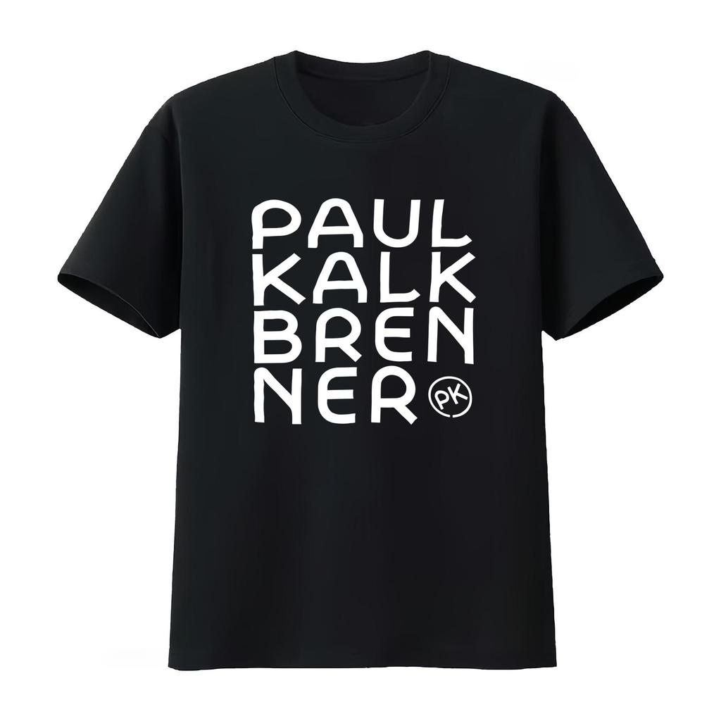Paul Kalkbrenner Электронный Техно Хаус Мужская Футболка Винтажный Графический Немного Повседневный Комфорт