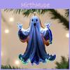 Luminous Ghost Design Acrylic Car Pendant Halloween For Car Decoration Interior