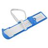 Линейка для измерения длины стопы Многофункциональная точная линейка для измерения обуви и стопы для детей Синяя