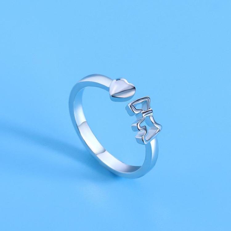 925 Sterling Silver Ring AAA Zircon Adjustable Simplicity Fashion Exquisite Women Jewelry Accessories Wedding Party Gift