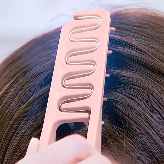 2 шт. Расческа для придания объема и текстуры волосам, с широкими зубьями, для укладки пушистых волос, инструмент для придания объема корням, женский, мужской, для пробора челки, аксессуар для ухода