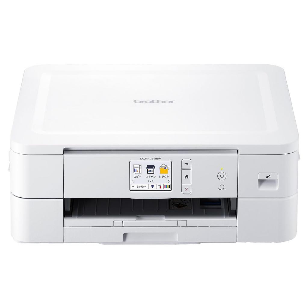 Brother PRIVIO Color Printer A4 Inkjet Multifunction Machine DCP-J528N (Wi-Fi/Automatic Double-sided printing/Smartphone Compatible/2023 Model)
