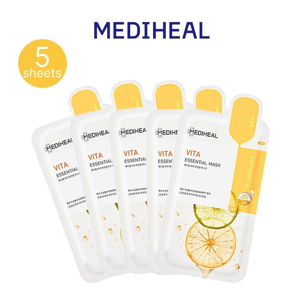 Mediheal Маска Essential Pack, 10 шт. (1 КОРОБКА) 6 типов