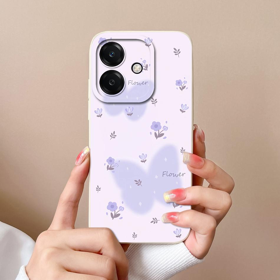 Чехол для телефона Oppo A3 Pro A3X A40 A80 Креативная Полная Защита Задняя Крышка Для Oppo A 3 OppoA3 4G 5G Мягкий Жидкий Силикон Fundas