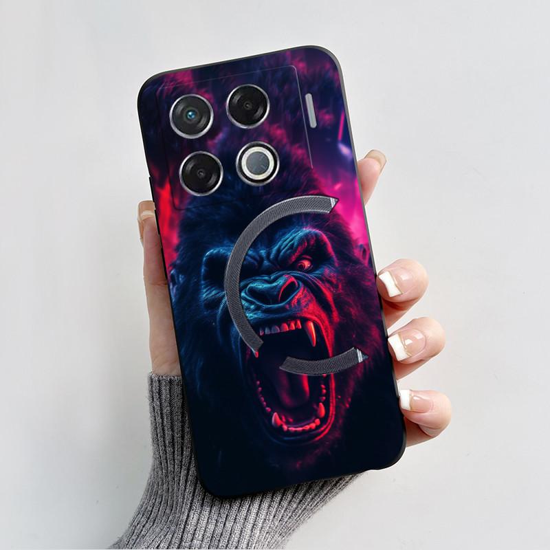 Чехол для Infinix GT 20 Pro Чехол INFINIX GT 10 PRO gt20 gt10 20 pro X6871 X6739 Черный Миф о Сунь Укуне Силиконовый чехол для телефона Мягкая крышка