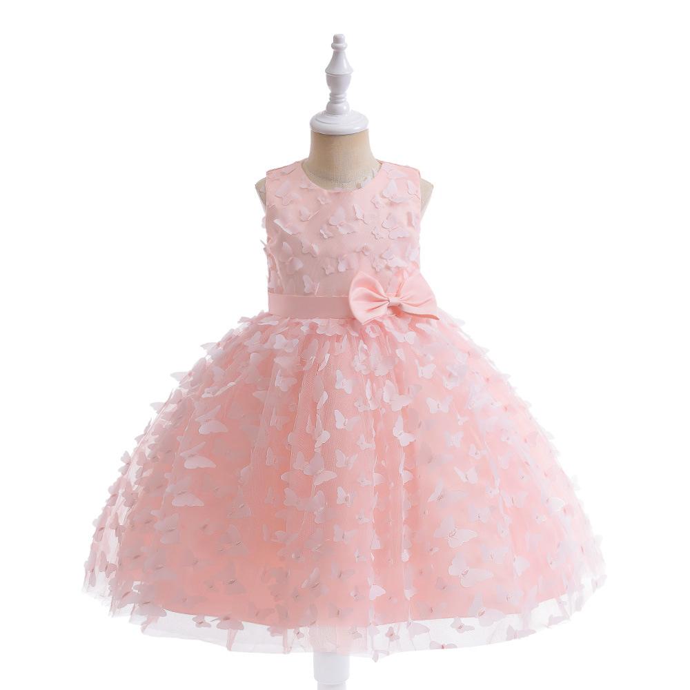 Kids Christmas Dresses For Girls Elegant Princess Wedding Dress Children Vintage Evening Party Dress Christmas Prom Formal Dresses