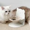 Magnetic Stand Pet Feeding Dish Adjustable Height Cat High Footed Bowl  Daily Feeding