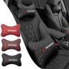 cxfnzt1 Leather Car Seat Headrest Comfortable Lumbar Support For Mitsubishi Eclipse Lancer Outlander Pajero ASX Colt I200 Ex Star Mirage