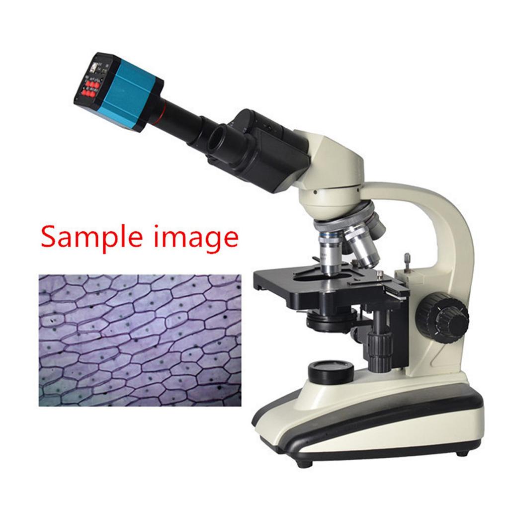 37MP 1080P 60FPS HDMI USB Industrial Microscope Camera with Conversion Adapter