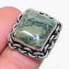 Natural Kambaba Jasper Gemstone 925 Sterling Silver Jewelry Ring Size 6.5 O9c49