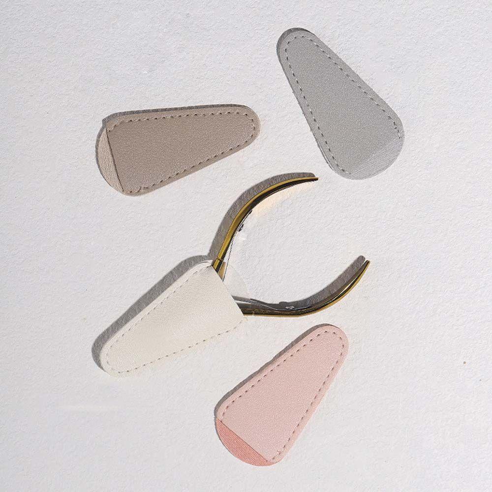 DIY Tweezers Cap Scissors Protective Cases Scissors Sleeve Cuticle Scissors Protective Cover