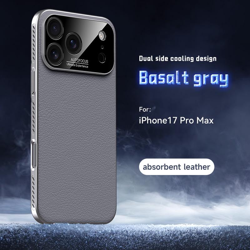 Для iPhone 17 Pro Max Чехол Роскошный Магнитный Для Magsafe Гибридный PU+PC Тонкий Кожаный Чехол-накладка Матовый Противоскользящий Жесткий Чехол Для iPhone 16 15 14 Pro Max