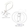 1Set Versatile Bow Design Earrings Necklace Set For Women Girls Vintage  Necklace Drop Earrings Wedding Jewelry Gifts
