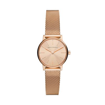 [Armani Exchange] Часы LOLA AX5566 женские розовое золото подлинный импортный продукт