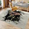 1PC dinosaur wall Carpet Ultra Soft, Thick & Absorbent, Non Slip Machine Washable Mat for Entryway