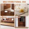 1pc 1m/2mX5cm Durable Carpet To Tile Floor Transition Strip Wear-resistant Self Adhesive Edging Trim Cuttable PVC Flat Button