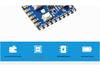 RP2350-Zero Dev Board: Raspberry Pi RP2350 with Optional Pin Headers for Unused IO