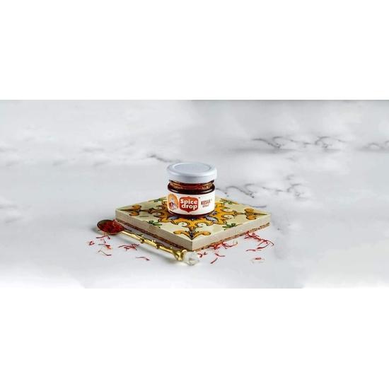 Экстракт шафрана Spice Drop | Чистый кашмирский кесар | Чай, кхир, молоко кесар, кулинария, выпечка, бирьяни, десерт | Веганский | 20 мл на 4-5 литров