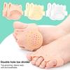 1 Pair Toe Separators for Women Bunion Toe Corrector Soft Silicone Toe Spacers for Overlapping Toes Bunions Corns Foot Pain Relief Forefoot Pad